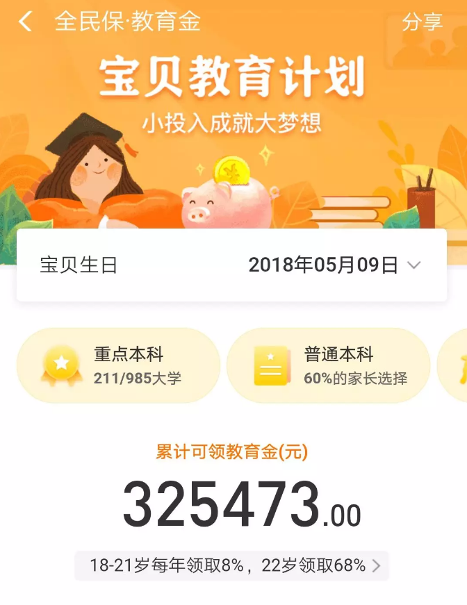 支付寶全民保教育金靠譜嗎？坑不坑看完才知道